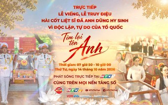 Trực tiếp: Lễ viếng, lễ truy điệu hài cốt liệt sĩ đã anh dũng hy sinh vì độc lập, tự do của Tổ quốc Việt Nam xã hội chủ nghĩa: Ngày hôm nay các Anh đã trở về