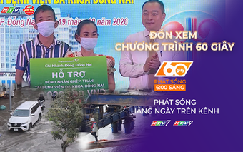 TP. Hồ Chí Minh trước sức ép biến đổi khí hậu | 60 Giây Sáng ngày 20/10/2026
