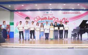 Hội Chữ Thập đỏ TP. Hồ Chí Minh trao tặng 200 bộ tóc cho bệnh nhân ung thư