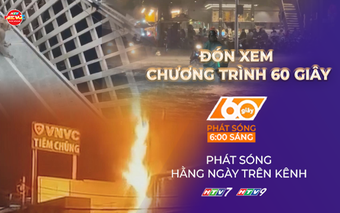 TP. Hồ Chí Minh: Xác định thi thể trong vụ cháy cửa hàng xe máy | 60 Giây Sáng ngày 8/10/2026