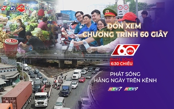 60 Giây ngày 12/2/2026 | Trạm dừng chân nghĩa tình, tặng nước, vá xe miễn phí cho người dân về quê đón Tết