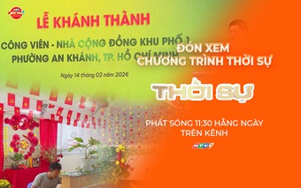Thời sự Trưa HTV ngày 14/2/2026 | Khai mạc Hội Xuân - Chợ hoa Tết Bính Ngọ 2026