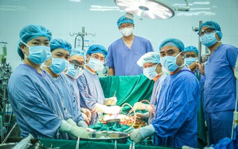 Lần đầu tại Việt Nam: Người được nhận gan lại hiến gan cho người bệnh khác