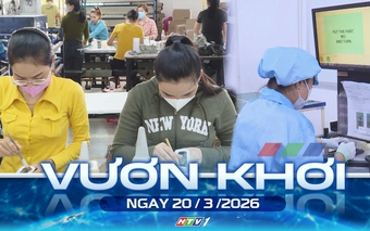 Vươn khơi - Ngày 20/3/2026 | Tăng cường giải pháp thúc đẩy xuất khẩu