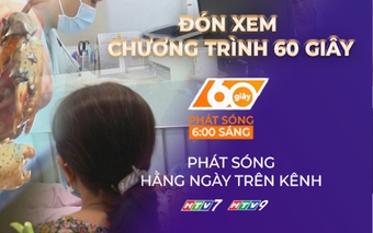 60 Giây ngày 18/4/2026 | Người dân TP. Hồ Chí Minh được khám sức khỏe, tầm soát bệnh miễn phí