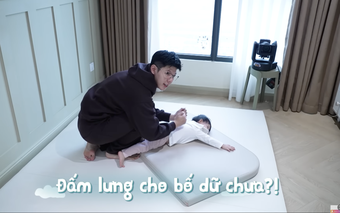 "Mẹ vắng nhà, ba là siêu nhân": MC Mạnh Cường "tiền đình" vì thử thách oái oăm của vợ