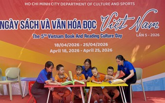 Lan tỏa ký ức lịch sử qua không gian sách dịp 30/4