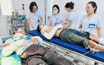 Cảnh báo không dùng bình gas để đốt hoặc thui thực phẩm