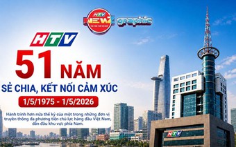 NewZgraphic: HTV: 51 Năm sẻ chia, kết nối cảm xúc