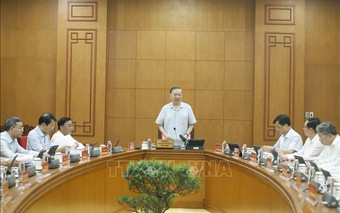 Tổng Bí thư, Chủ tịch nước chủ trì buổi làm việc Thường trực BCĐTW về phát triển khoa học công nghệ