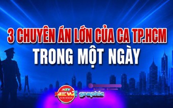 NewZgraphic: Tóm tắt 3 chuyên án lớn của Công an TP. Hồ Chí Minh