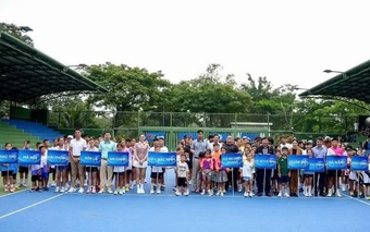 Gần 500 tay vợt trẻ dự VTF Juniors Tour 1