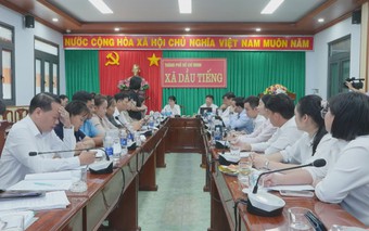 Khảo sát thực tế công tác bảo đảm nhân lực y tế tuyến xã