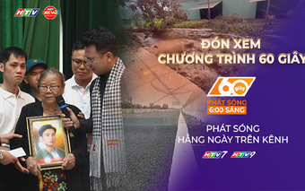 60 Giây Sáng ngày 24/7/2026 | Trao 54 di ảnh phục dựng chân dung liệt sĩ