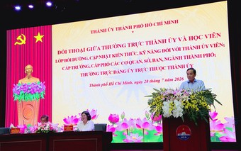 Đối thoại thẳng thắn, tháo gỡ vướng mắc trong vận hành chính quyền địa phương tại TP. Hồ Chí Minh