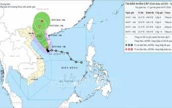 Thứ trưởng Nguyễn Hoàng Hiệp: Không chủ quan trong ứng phó bão số 1