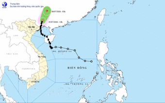 Tin cuối cùng về cơn bão số 1