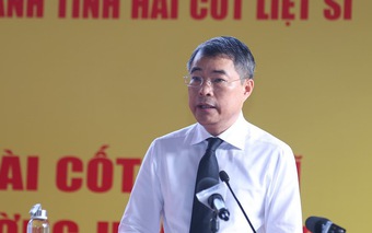 Thủ tướng Lê Minh Hưng: Bằng mọi giá, phải nỗ lực, quyết tâm cao nhất để tìm kiếm, quy tập và xác định danh tính hài cốt liệt sĩ