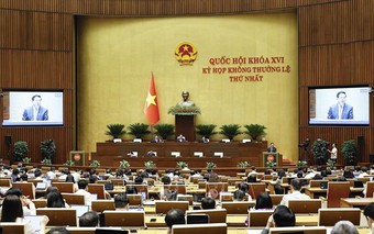 Thông cáo báo chí số 10 Kỳ họp không thường lệ thứ Nhất, Quốc hội khóa XVI