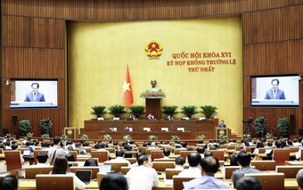 Ngày 13/8, Quốc hội tiếp tục thảo luận về các dự án Luật