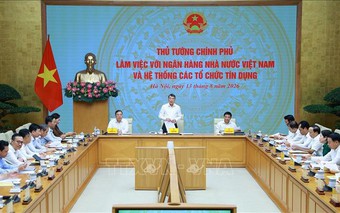 Thủ tướng Chính phủ Lê Minh Hưng: Điều hành chính sách tiền tệ phải bảo đảm ổn định vĩ mô, hỗ trợ tăng trưởng