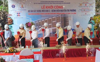 Bệnh viện Nguyễn Tri Phương đầu tư khối nhà C, từng bước hiện đại hóa cơ sở vật chất
