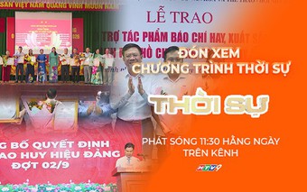 Thời sự trưa HTV ngày 27/8/2026 | Phường Vườn Lài trao tặng Huy hiệu Đảng đợt ngày 2/9/2026