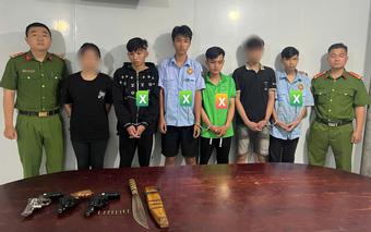 Công an TP. Hồ Chí Minh truy xét nhóm thanh thiếu niên dùng súng giải quyết mâu thuẫn