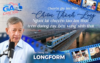 Người lái chuyến tàu ẩm thực trên đường ray bền vững sinh thái