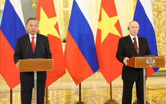 Tuyên bố chung về việc củng cố hơn nữa quan hệ đối tác chiến lược toàn diện Việt Nam - Nga trong giai đoạn mới