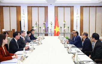 Thủ tướng Lê Minh Hưng tiếp lãnh đạo một số tập đoàn của Ấn Độ