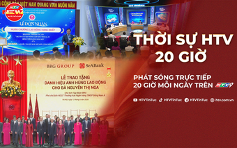 Thời sự HTV ngày 13/9/2026 | Tập đoàn BRG đón nhận danh hiệu anh hùng lao động, huân chương lao động