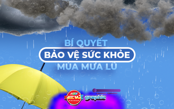 NewZgraphic: Cẩm nang phòng bệnh trong mùa mưa lũ