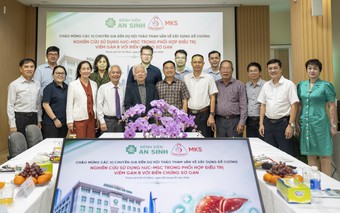 Nghiên cứu dùng tế bào gốc hỗ trợ điều trị xơ gan do viên gan B