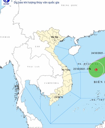 Tin áp thấp nhiệt đới gần Biển Đông