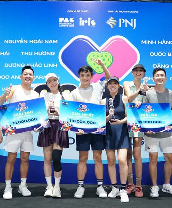 Giải đấu Pickleball Couple Cup 2025 – Sân chơi thể thao đầy sắc màu của các nghệ sĩ
