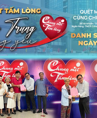 Danh sách khán giả ủng hộ quỹ “Chung một tấm lòng: Vì miền Trung thương yêu" từ ngày 21/11/2025 đến ngày 22/11/2025