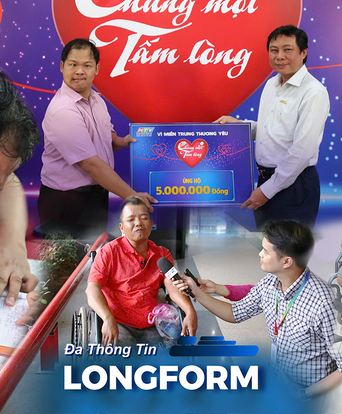 Tình người vượt nghịch cảnh: Hai chàng thanh niên khuyết tật "Chung một tấm lòng: Vì miền Trung thương yêu"