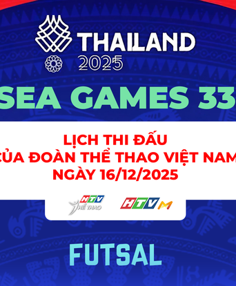 SEA Games 33 - Lịch thi đấu Đoàn Thể thao Việt Nam ngày 16/12