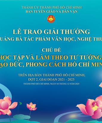 Lễ trao Giải thưởng sáng tác, quảng bá tác phẩm học tập theo gương Bác Hồ - THTT trên HTV1