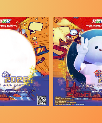 Cùng HTV thay khung avatar đón chào năm mới 2026