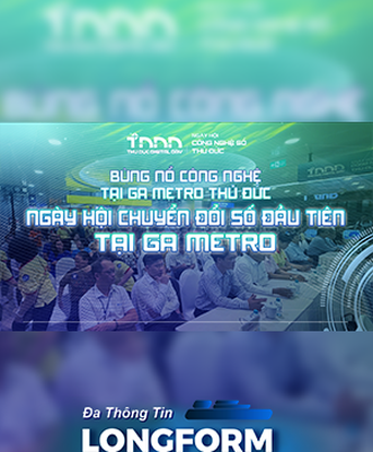 Bùng nổ công nghệ tại ga Metro Thủ Đức: Ngày hội chuyển đổi số đầu tiên tại ga Metro