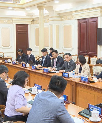 Chủ tịch UBND TP.HCM tiếp Phó Chủ tịch Tập đoàn GS E&C (Hàn Quốc)