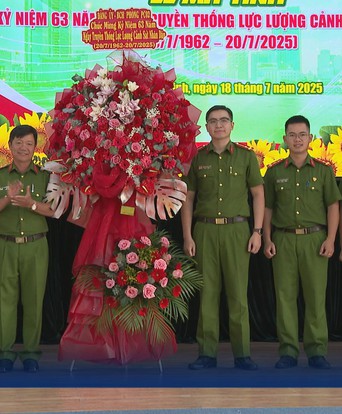 Kỷ niệm 63 năm Ngày truyền thống lực lượng Cảnh sát nhân dân
