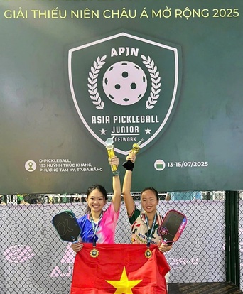 Liên Ngô Chung Thiên Lam – gương mặt triển vọng của pickleball Việt Nam