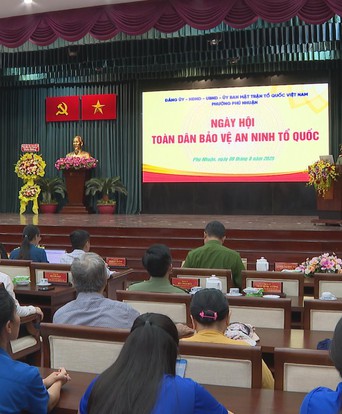 Phường Phú Nhuận tổ chức Ngày hội toàn dân bảo vệ an ninh Tổ quốc năm 2025