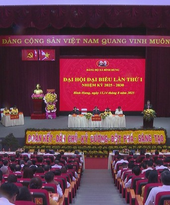 Đảng bộ xã Bình Hưng tổ chức Đại hội Đại biểu lần thứ I, nhiệm kỳ 2025-2030