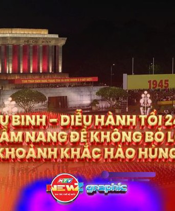 Xem diễu binh, diễu hành tối nay 24/8: Cẩm nang giúp bạn không bỏ lỡ phút giây hào hùng