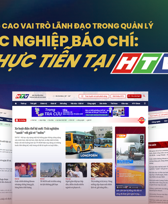 Nâng cao vai trò lãnh đạo trong quản lý tác nghiệp báo chí: Thực tiễn tại HTV