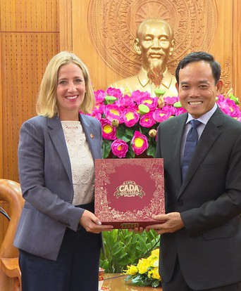 Bí thư Thành ủy TP.HCM Trần Lưu Quang tiếp tân Tổng lãnh sự Hoa Kỳ tại TP.HCM